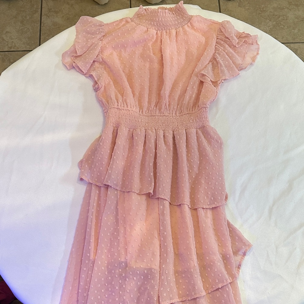 Haptics Ruffled Dress - Picture 3 of 11